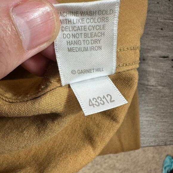 Garnet Hill Organic Cotton Cargo Jacket Utility Tan 4 - Picture 6 of 8